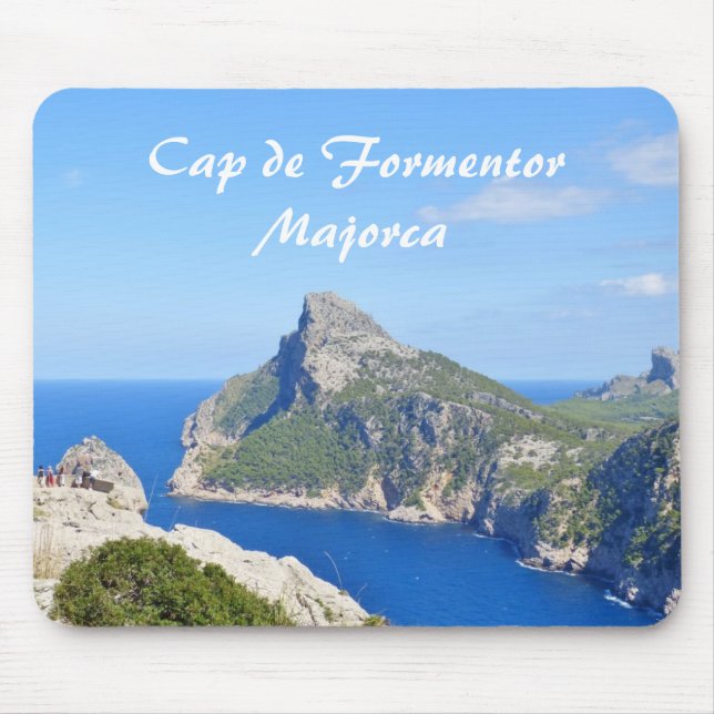 Boné de Formentor - Mallorca Mousepad (Frente)