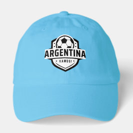 BONÉ DE FUTEBOL AZUL ARGENTINA