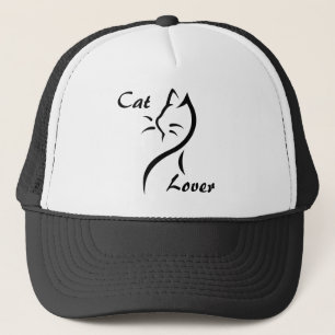 Boné de gato estilizado elegante