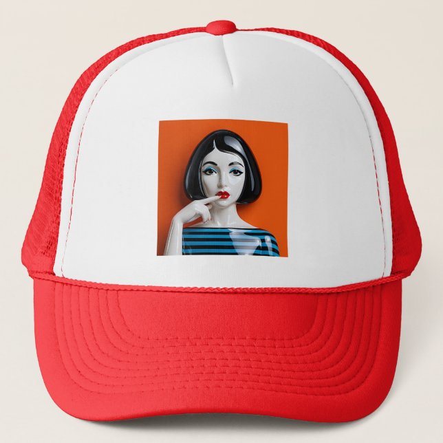 Boné de Ícone de pop Art (Frente)
