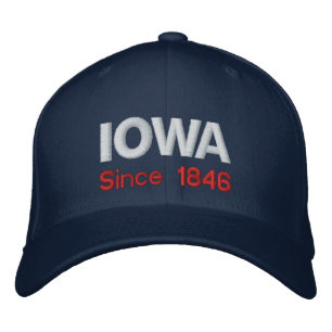 Boné de Iowa desde 1846