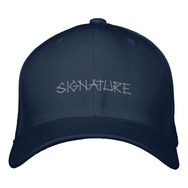 Boné de Lã Personalizado com Impressão Clássica Az (Frente)