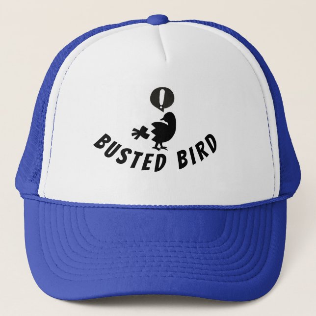Boné de logotipo Busted Bird (Frente)