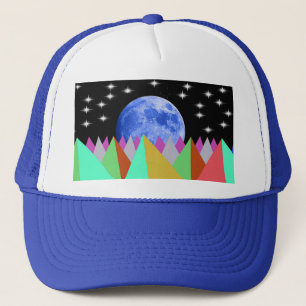 Boné de Lua Azul