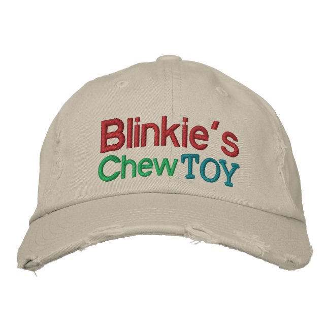 Boné de mastigar de Blinkie por SRF (Frente)