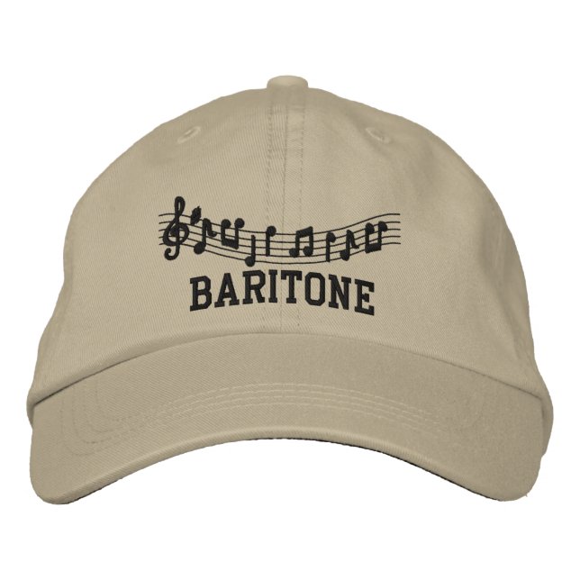 Boné De Música Baritone Bordado (Frente)