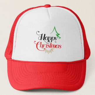 boné de Natal feliz