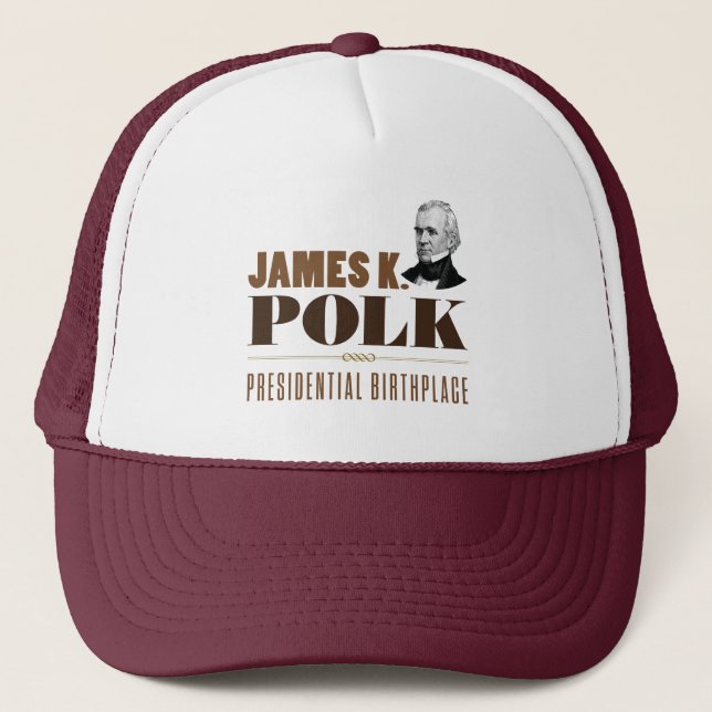 Boné de Perfil do James K. Polk (Frente)