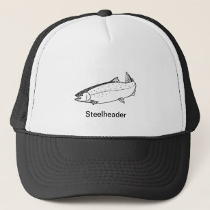 Boné de pesca com Steelheader