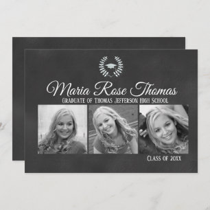 Boné de quadro e deixa o convite para Formando 5"