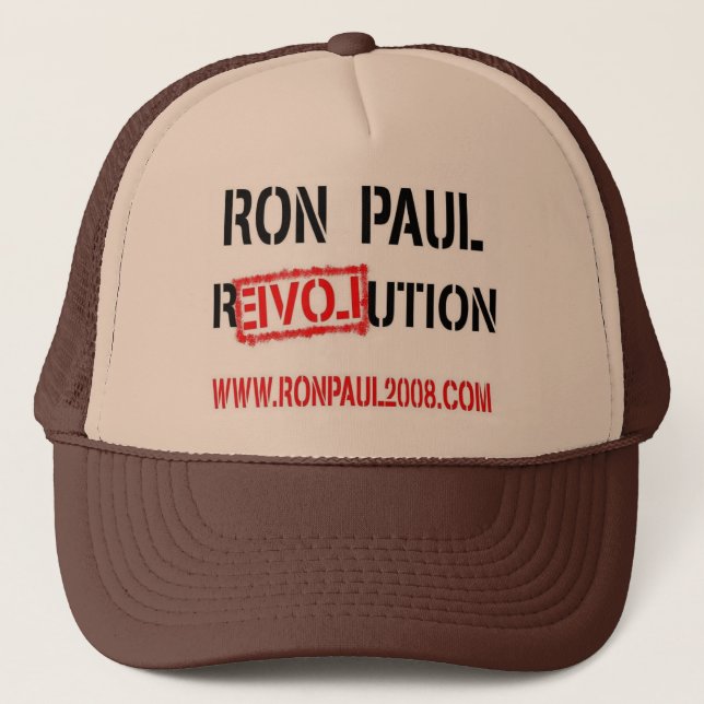Boné de Ron Paul (Frente)