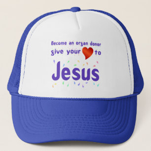 Boné Dê seu coração a Jesus