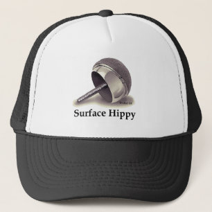 Boné de superfície do hippy