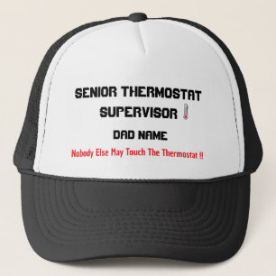 Boné de Supervisor de Termostato Personalizado par