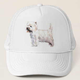 Boné de Terrier branco de montanhas ocidentais