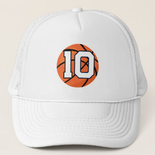 Boné de Trucker Esportivo Estilo Basquete Número 1