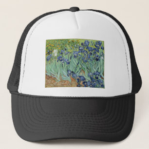 Boné De Van Gogh vida ainda: Vaso com íris
