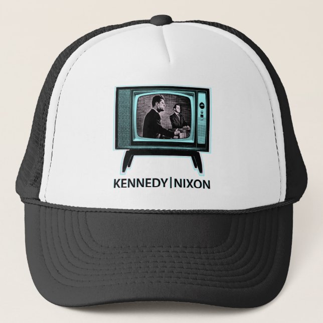 Boné Debate na TV Kennedy Nixon 1960 (Frente)