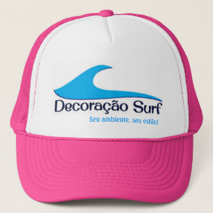 Boné Decoração Surf