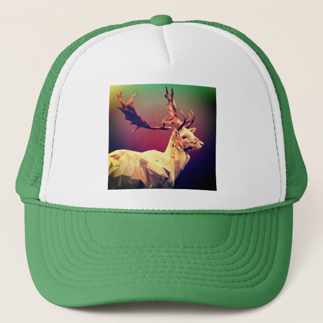 Boné Deer Polygon Design (Frente)
