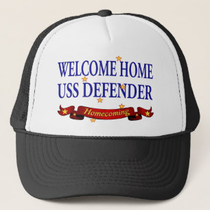 Boné Defensor Home bem-vindo de USS