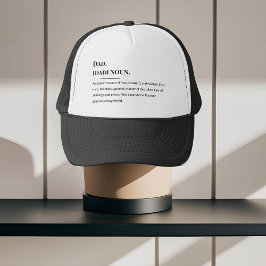 Boné Definição do pai - 🧢 do Pai Clássico 💙