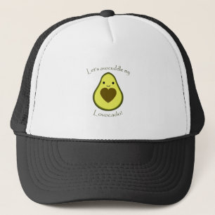 Boné Deixa Avocuddle meu abacate de Lavocado Kawaii