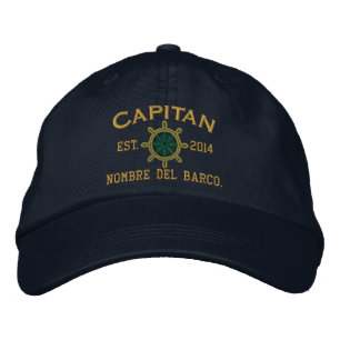 Boné Del ESPANHOL barco. de Nombre do ubicación do EL