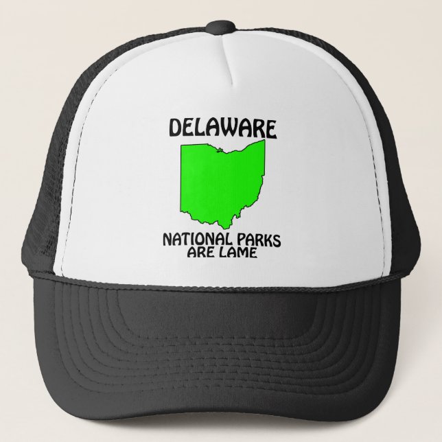 Boné Delaware - Parques Nacionais São Chatos (Frente)