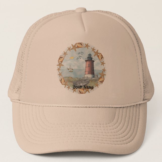 Boné Delaware Shells Lighthouse hat (Frente)