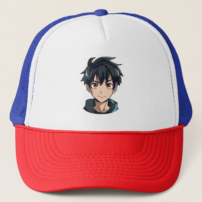 Boné Delícia de Superpoder de Anime - Personagem Jovem (Frente)