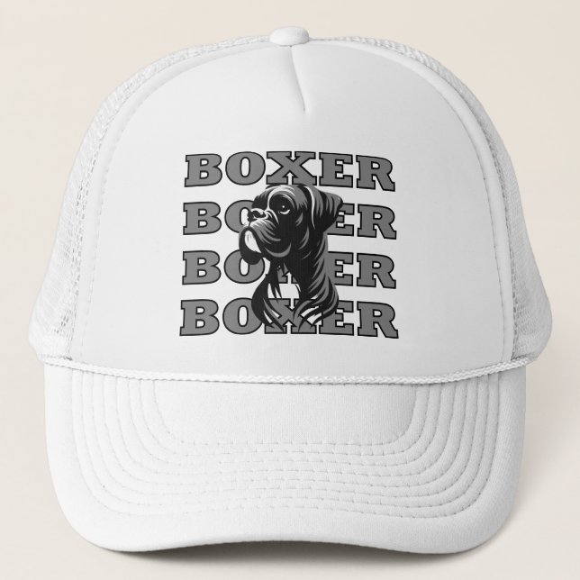 Boné Delícia do Cão Boxer (Frente)