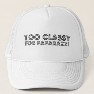 Boné Demasiado elegante para paparazzi