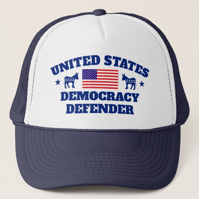 Boné Democracy Defender©™ Trucker Hat (Frente)