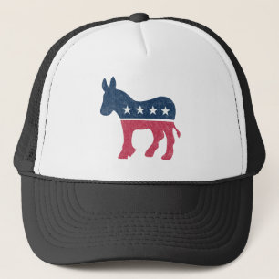 Boné Democrata Donkey Vintage desapontado