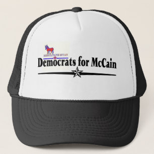 BONÉ DEMOCRATAS PARA MCCAIN