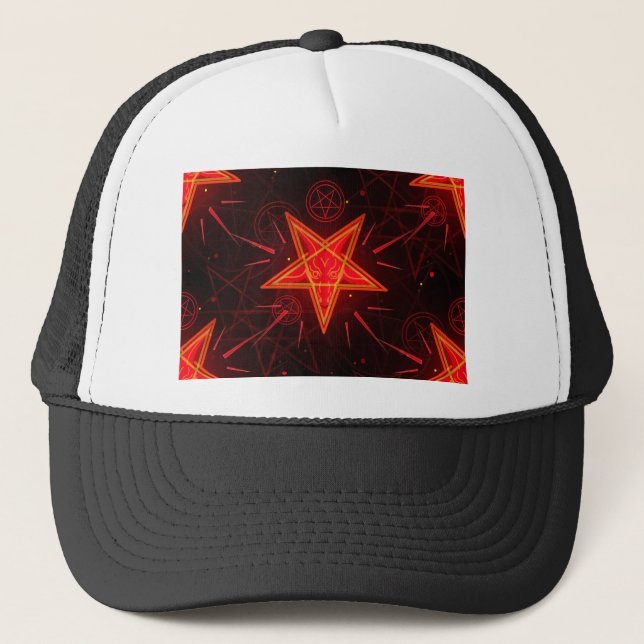 Boné demônio neon (Frente)