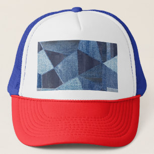 Boné Denim Urban: Patchwork Disparada.