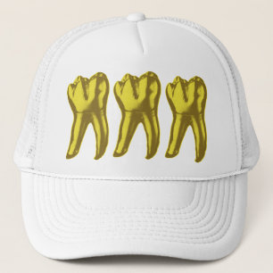 Boné Dente Dourado