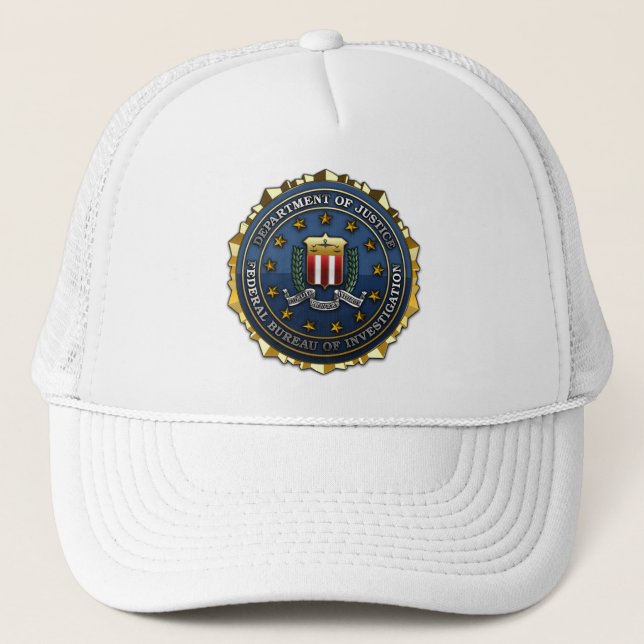 Boné Departamento Federal de Investigação (Frente)