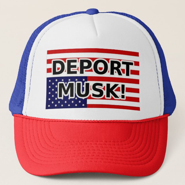 BONÉ DEPORTE MUSK! (Frente)