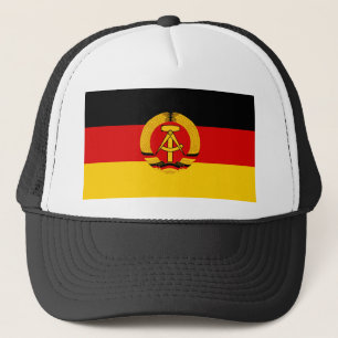 Boné Der RDA de Flagge - bandeira do GDR (East Germany)