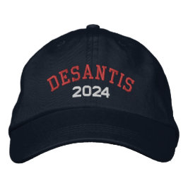 Boné Desantis 2024 - azul-vermelho