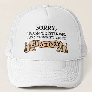 Boné Desculpe, eu não estava ouvindo - pensando sobre 
