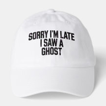 Desculpe o Atraso Vi um Fantasma - Funny Hallowee