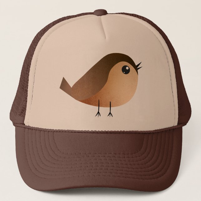 Boné Desenho animado de passarinho fofo (Frente)