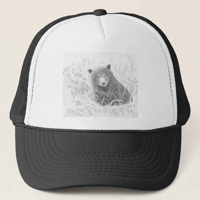Boné Desenho de Cub de urso do urso (Frente)