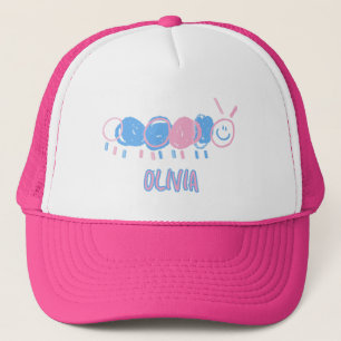 Boné Desenho de Dodle De Crianças Personalizadas E Boni