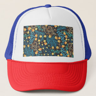 Boné Desenho De Mão Floral: Criativo Sem Olho