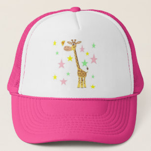 Boné desenhos animados do girafa